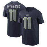Jaxon Smith-Njigba Seattle Seahawks Player Name & Number T-Shirt Navy