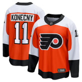 NHL Travis Konecny Philadelphia Flyers Fanatics Home Breakaway Jersey - Orange