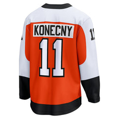NHL Travis Konecny Philadelphia Flyers Fanatics Home Breakaway Jersey - Orange