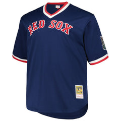 MLB Pedro Martinez Boston Red Sox Mitchell & Ness 1999 Cooperstown Collection Mesh Pullover Jersey - Navy