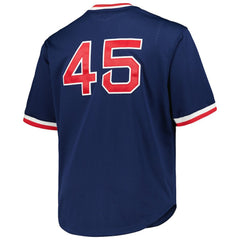 MLB Pedro Martinez Boston Red Sox Mitchell & Ness 1999 Cooperstown Collection Mesh Pullover Jersey - Navy