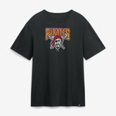 Pittsburgh Pirates Fanatics Vintage Logo Legacy T-Shirt - Black T-shirts