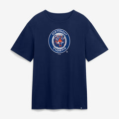 Detroit Tigers Fanatics Vintage Logo Legacy T-Shirt - Navy T-shirts