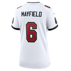 NFL Baker Mayfield Tampa Bay Buccaneers Women's Away Game Jersey - White
