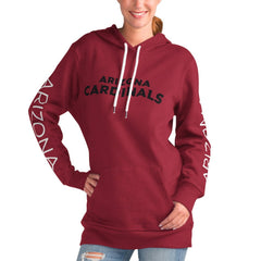 Arizona Cardinals G-III 4Her by Carl Banks Women's Extra Inning Pullover Hoodie Cardinal