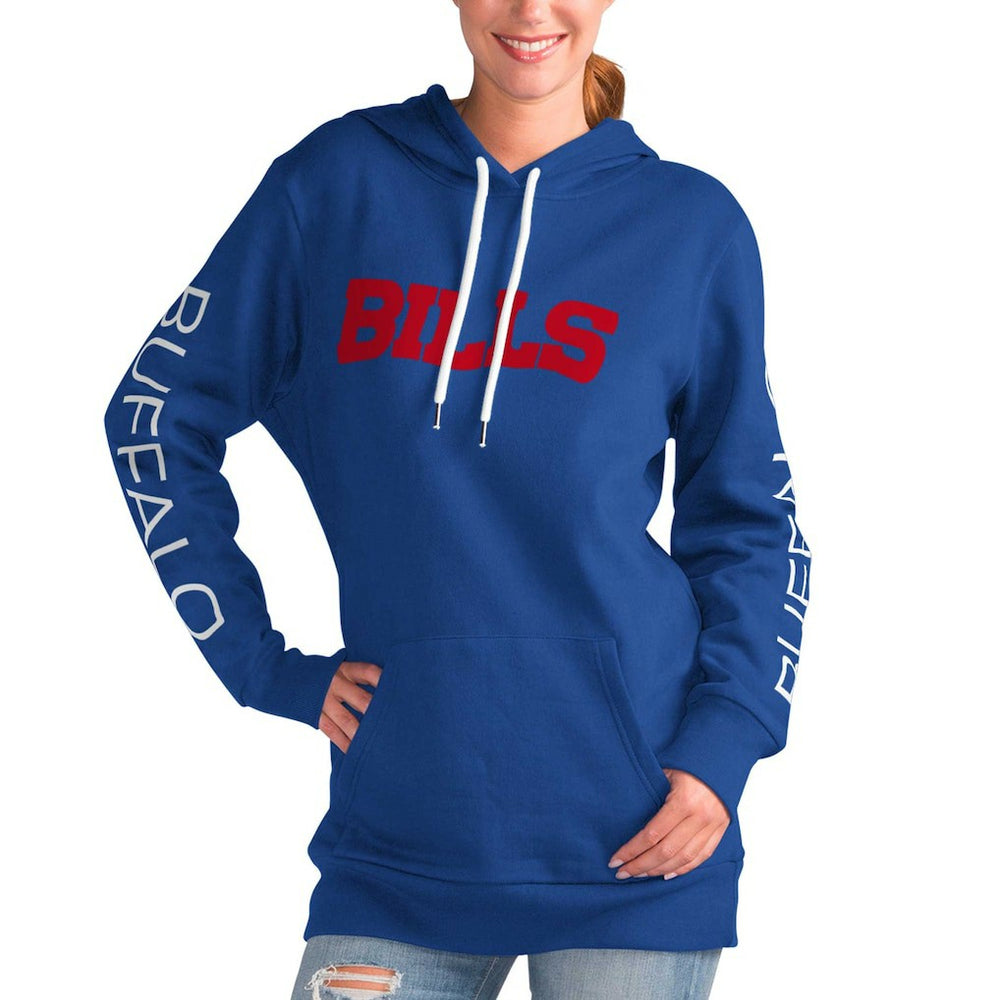 Buffalo Bills G-III 4Her by Carl Banks Women's Extra Inning Pullover Hoodie Royal