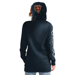 Chicago Bears G-III 4Her by Carl Banks Women's Extra Inning Pullover Hoodie Navy