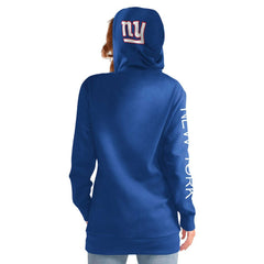 New York Giants G-III 4Her by Carl Banks Women's Extra Inning Pullover Hoodie Royal
