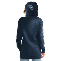 Tennessee Titans G-III 4Her by Carl Banks Women's Extra Inning Pullover Hoodie Navy