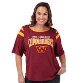 Washington Commanders G-III 4Her by Carl Banks Women's Plus Size Linebacker T-Shirt Burgundy
