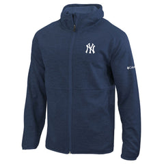 New York Yankees Columbia Omni-Wick It's Time Full-Zip Jacket - Navy Jackets