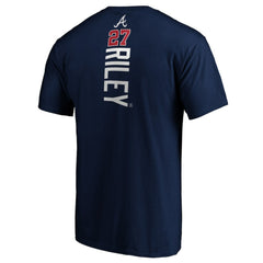 Austin Riley Atlanta Braves Playmaker Name & Number T-Shirt - Navy T-shirts