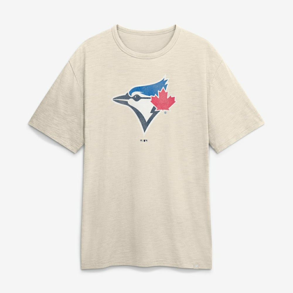 Toronto Blue Jays Fanatics Stadium Slub T-Shirt - Cream T-shirts
