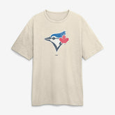 Toronto Blue Jays Fanatics Stadium Slub T-Shirt - Cream T-shirts