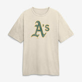 Athletics Fanatics Stadium Slub T-Shirt - Tan T-shirts