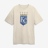 Kansas City Royals Fanatics Stadium Slub T-Shirt - Tan T-shirts