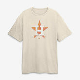 Houston Astros Fanatics Stadium Slub T-Shirt - Tan T-shirts