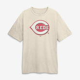 Cincinnati Reds Fanatics Stadium Slub T-Shirt - Tan T-shirts