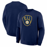 Milwaukee Brewers Fanatics Legacy Sweatshirt - Navy Sweatshirts