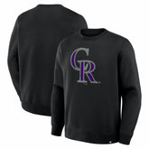 Colorado Rockies Fanatics Legacy Sweatshirt - Black Sweatshirts