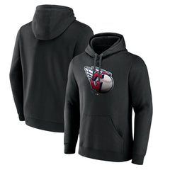 Cleveland Guardians Midnight Mascot Pullover Hoodie - Black Hoodies