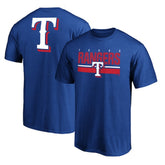 Texas Rangers End Game T-Shirt - Royal T-shirts