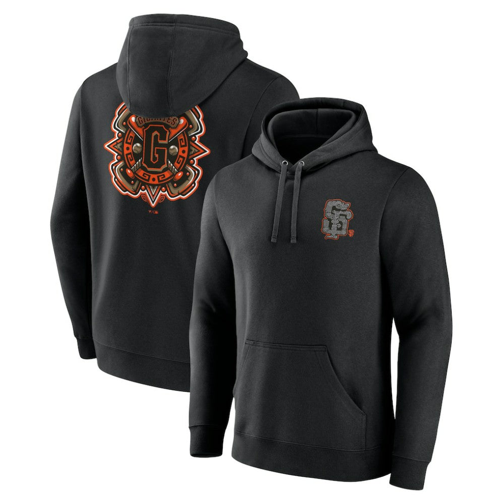 San Francisco Giants Gigantes Pullover Hoodie - Black Hoodies
