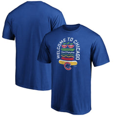 Chicago Cubs Team Adrenaline T-Shirt - Royal T-shirts