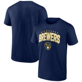 Milwaukee Brewers Master the Game T-Shirt - Navy T-shirts