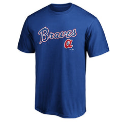 Atlanta Braves Cooperstown Collection Wahconah T-Shirt - Royal T-shirts