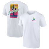 Los Angeles Dodgers Spring Break T-Shirt - White T-shirts