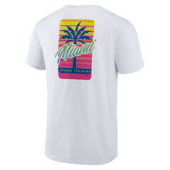 Miami Marlins Spring Break T-Shirt - White T-shirts