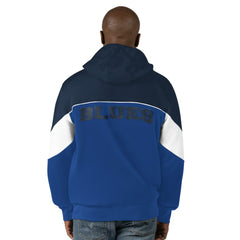 NHL St. Louis Blues Starter Power Forward Full-Zip Hoodie - Blue/Navy