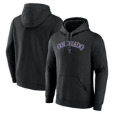 Colorado Rockies Series Sweep Pullover Hoodie - Black Hoodies