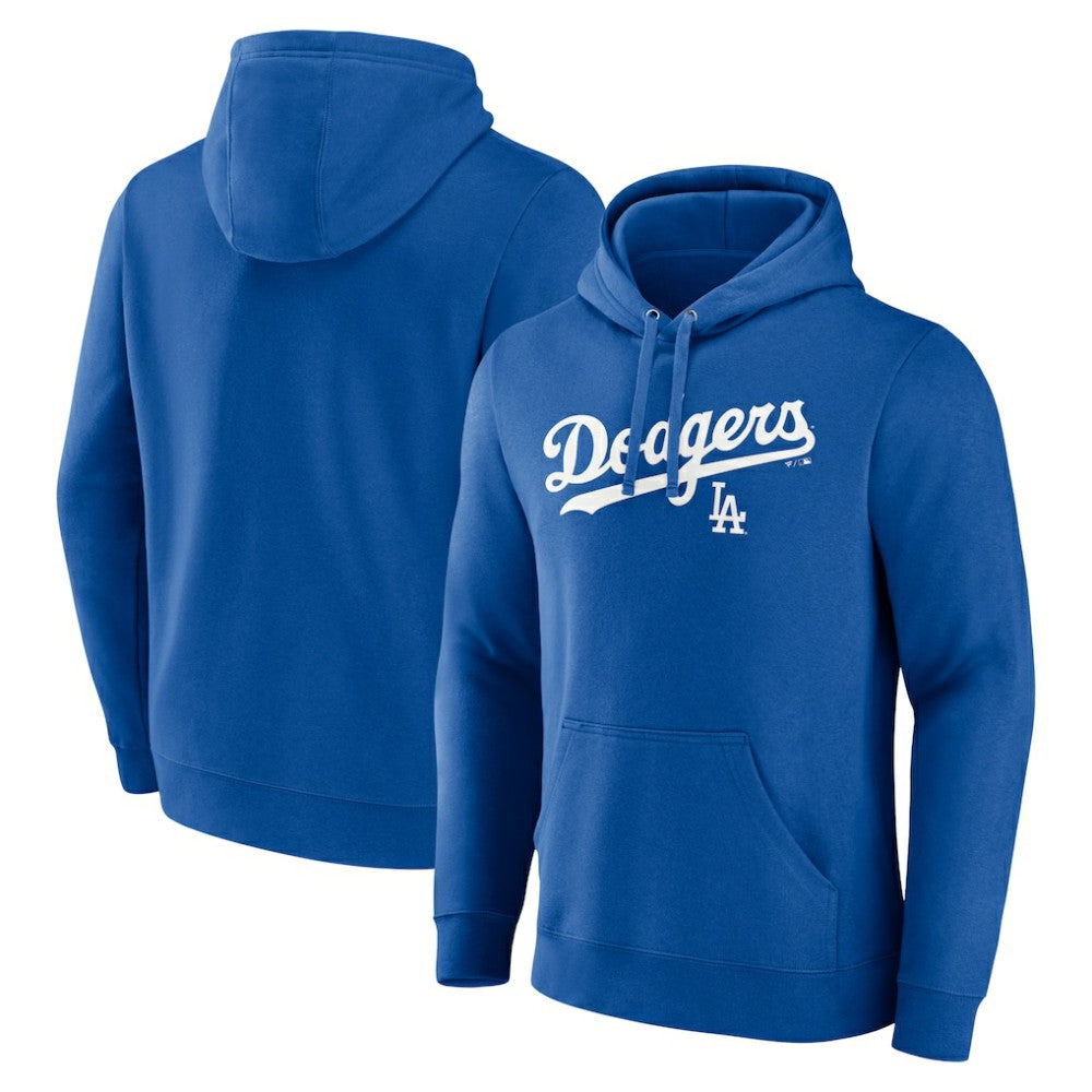 Los Angeles Dodgers Series Sweep Pullover Hoodie - Royal Hoodies