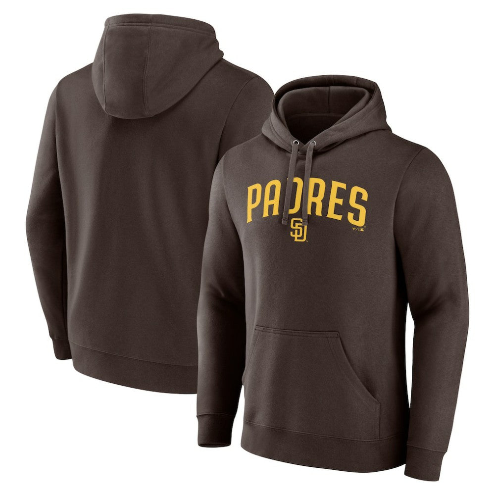 San Diego Padres Series Sweep Pullover Hoodie - Brown Hoodies