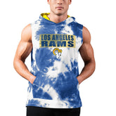Los Angeles Rams MSX by Michael Strahan Resistance Sleeveless Pullover Hoodie Royal