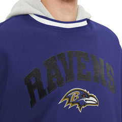 Baltimore Ravens Tommy Hilfiger Ivan Fashion Pullover Hoodie Purple