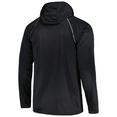 Las Vegas Raiders Starter Gridiron Classics Throwback Raglan Long Sleeve Hooded T-Shirt Black