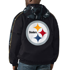 Pittsburgh Steelers Starter Thursday Night Gridiron Full-Zip Hoodie Black