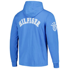 Los Angeles Chargers Tommy Hilfiger Morgan Long Sleeve Hoodie T-Shirt Powder Blue