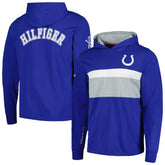 Indianapolis Colts Tommy Hilfiger Morgan Long Sleeve Hoodie T-Shirt Royal