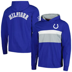 Indianapolis Colts Tommy Hilfiger Morgan Long Sleeve Hoodie T-Shirt Royal