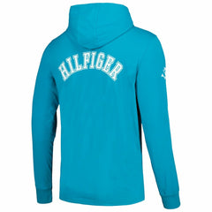 Miami Dolphins Tommy Hilfiger Morgan Long Sleeve Hoodie T-Shirt Aqua