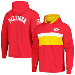 Kansas City Chiefs Tommy Hilfiger Morgan Long Sleeve Hoodie T-Shirt Red