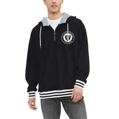 Las Vegas Raiders Tommy Hilfiger Aaron Quarter-Zip Hoodie Black
