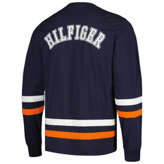 Chicago Bears Tommy Hilfiger Nolan Long Sleeve T-Shirt Navy/Orange