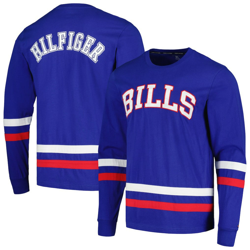 Buffalo Bills Tommy Hilfiger Nolan Long Sleeve T-Shirt Royal/Red