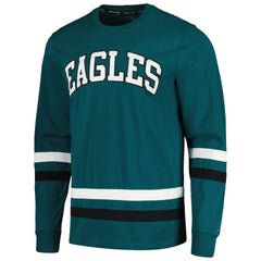 Philadelphia Eagles Tommy Hilfiger Nolan Long Sleeve T-Shirt Midnight Green/Black