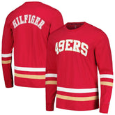 San Francisco 49ers Tommy Hilfiger Nolan Long Sleeve T-Shirt Red/Gold